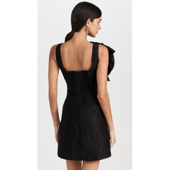 AJE Energy Black Mini Dress NWT - Size 4 - Picture 2 of 11